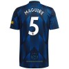 Maglia ufficiale Manchester United Harry Maguire 5 Alternativa 2021-22 per Uomo